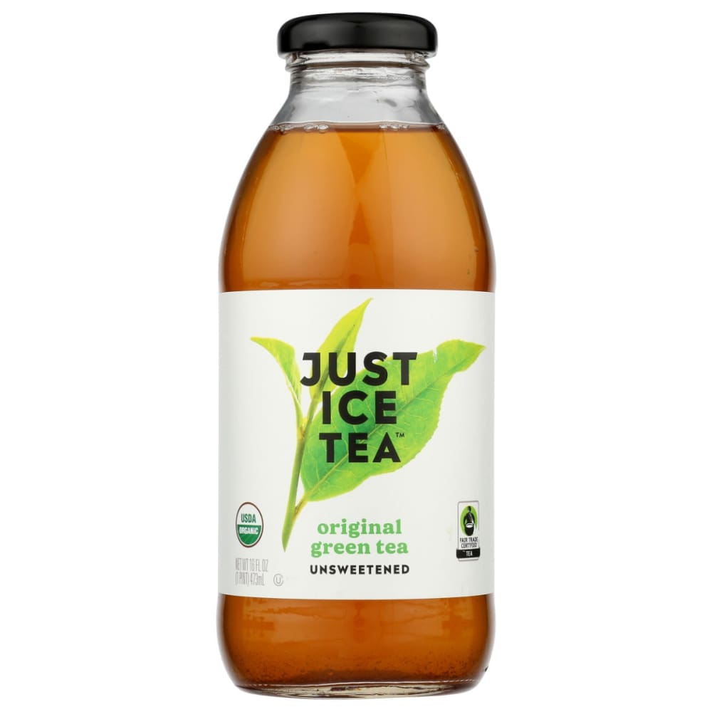 EAT THE CHANGE: Just Ice Tea Original Green Tea 16 fo (Pack of 6) - Beverages > Coffee Tea & Hot Cocoa - EAT THE CHANGE