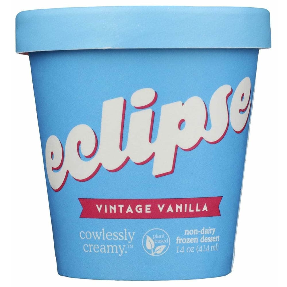 Eclipse Grocery > Chocolate, Desserts and Sweets > Ice Cream & Frozen Desserts ECLIPSE: Dessert Frz Vintage Vanil, 14 oz