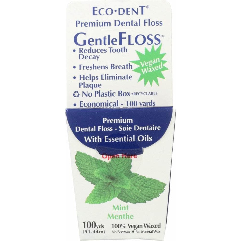 Eco Dent Eco Dent GentleFloss Premium Dental Floss Mint 100 Yards, 1 ea