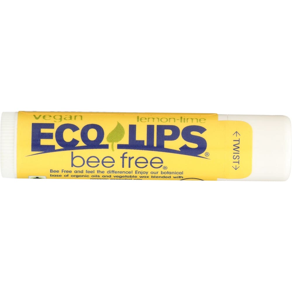 ECO LIPS: Lip Balm Lemon Lime Bee Free.15 oz (Pack of 6) - Grocery > Beverages > Coffee Tea & Hot Cocoa - ECO LIPS