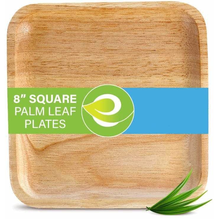 Eco Soul Home Products > Household Products ECO SOUL: 8” Square Palm Leaf Plates, 1 ct