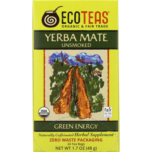 ECO TEA: Tea Yerba Mate 24 bg (Pack of 4) - Grocery > Beverages > WATER BOTTLES - ECOTEAS