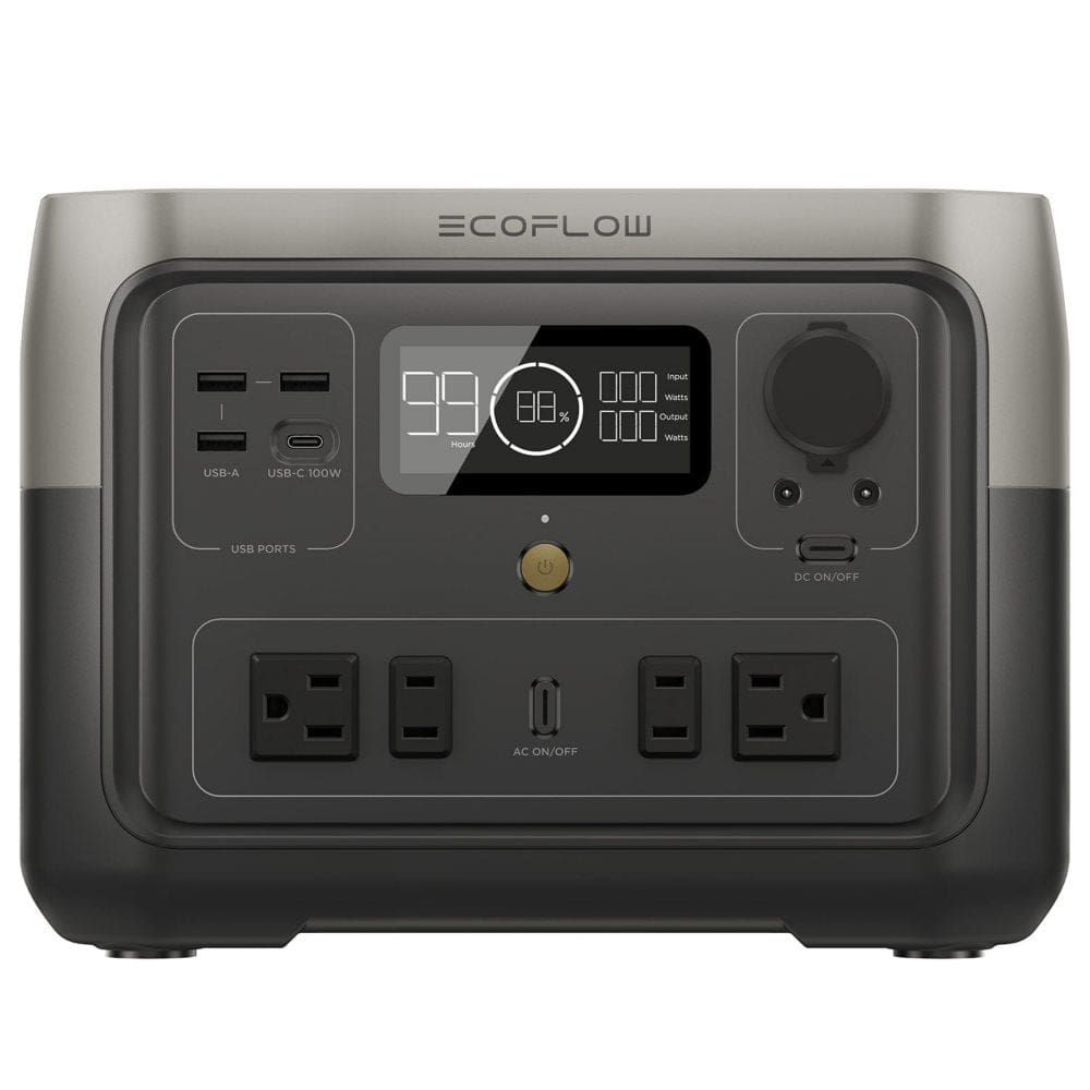 EcoFlow River 2 Max Portable Power Station Solar Generator for Home and Outdoor - EcoFlow - EcoFlow