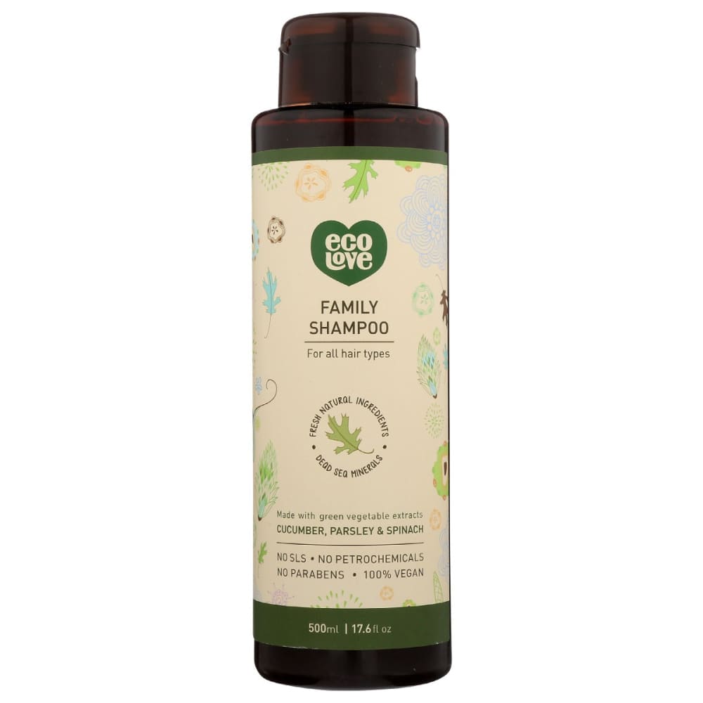ECOLOVE: Vegan Green Shampoo 17.6 oz (Pack of 3) - Beauty & Body Care > Hair Care > Shampoo & Shampoo Combinations - Ecolove