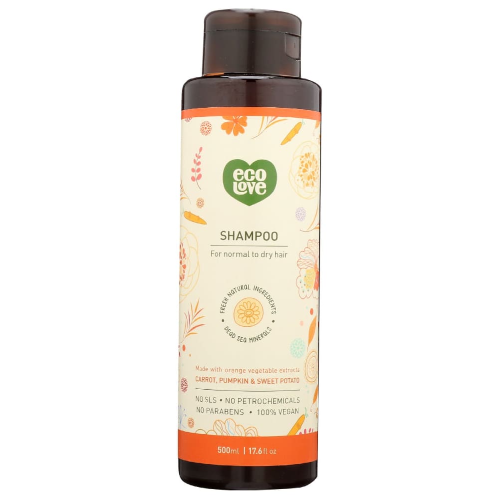 ECOLOVE: Vegan Orange Shampoo 17.6 oz (Pack of 3) - Beauty & Body Care > Hair Care > Shampoo & Shampoo Combinations - Ecolove