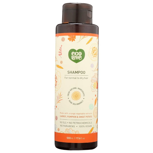 ECOLOVE: Vegan Orange Shampoo 17.6 oz (Pack of 3) - Beauty & Body Care > Hair Care > Shampoo & Shampoo Combinations - Ecolove