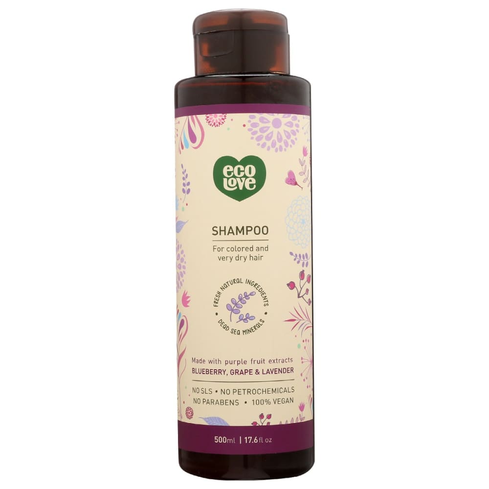 ECOLOVE: Vegan Purple Shampoo 17.6 oz (Pack of 3) - Beauty & Body Care > Hair Care > Shampoo & Shampoo Combinations - Ecolove
