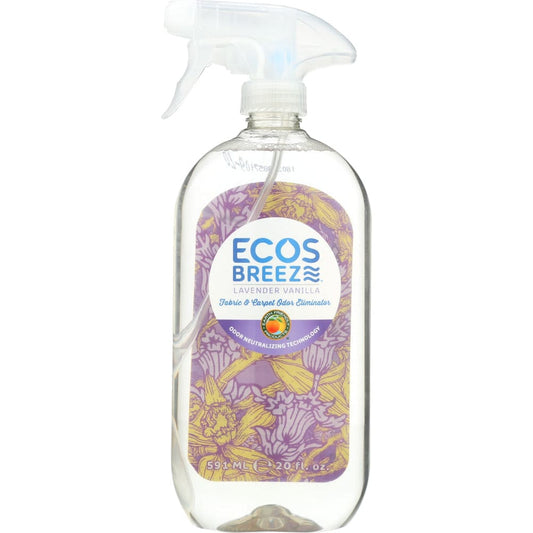 ECOS: Fabric Odor Eliminator Lavender Vanilla 20 oz (Pack of 4) - Householder Cleaners & Supplies - ECOS
