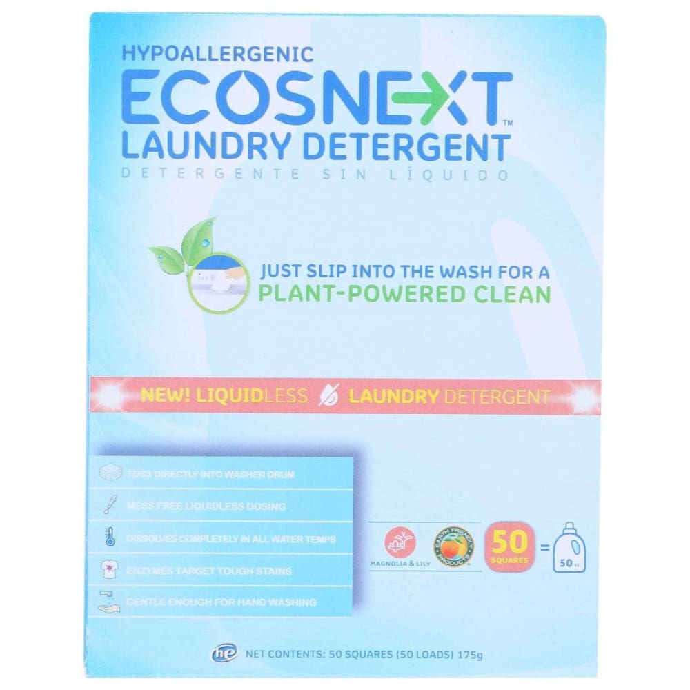 ECOS Ecos Lndry Nxt Lqlss Sht Mg Ll, 50 Ea