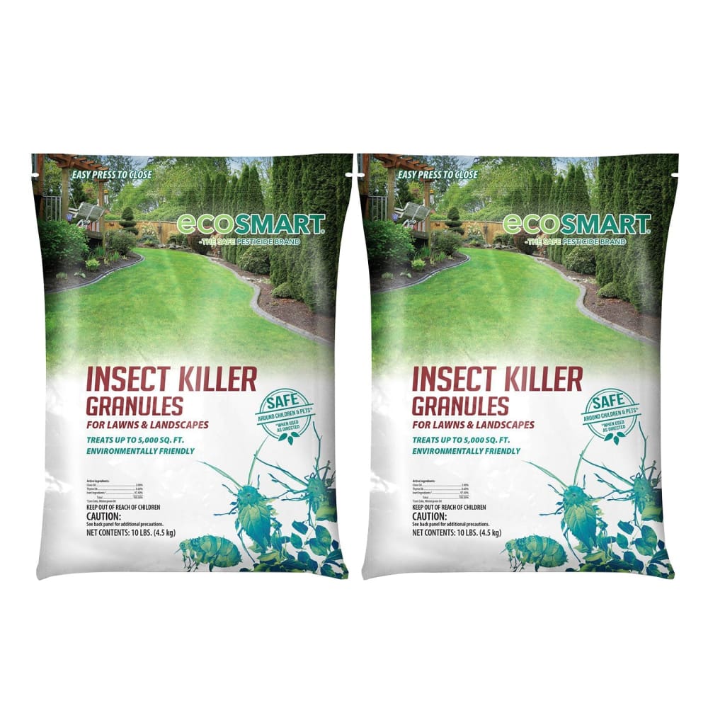 EcoSmart PlantBased Lawn Insect Killer Granules, 10 lbs. / 2 pk