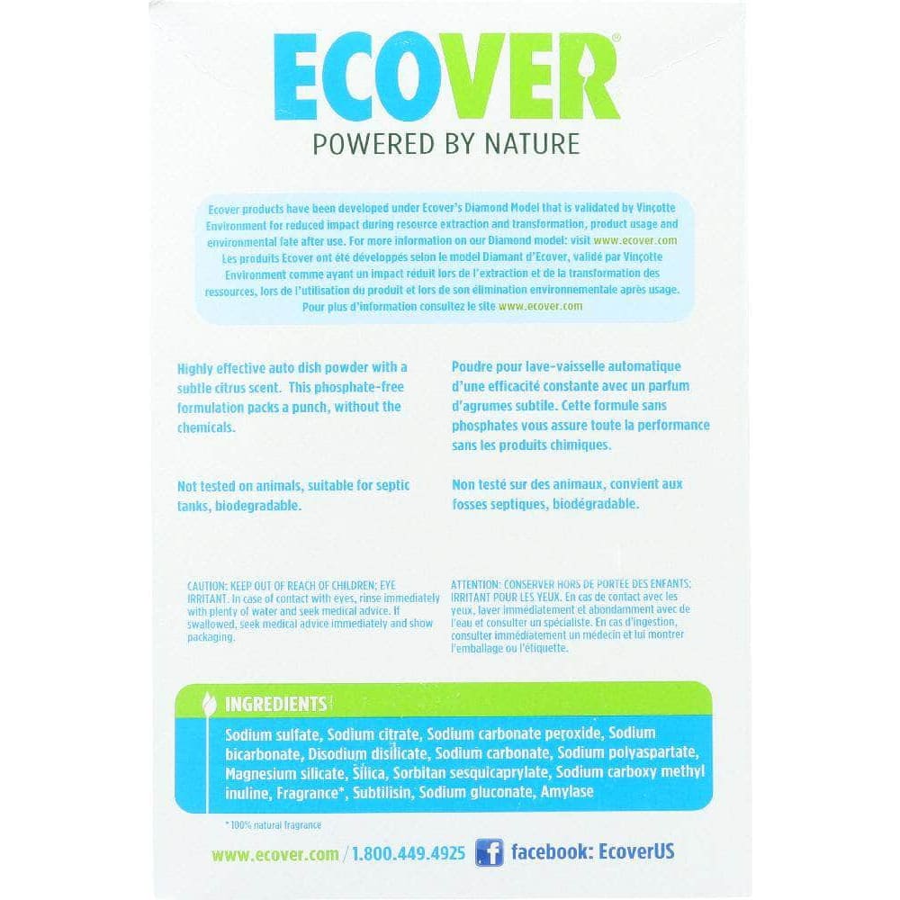 Ecover Ecover Dishwasher Powder Citrus Scent, 48 oz