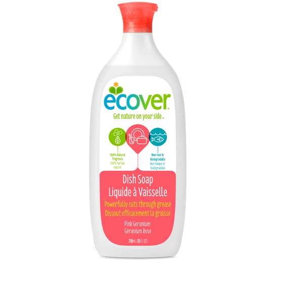 Ecover Ecover Liquid Pink Geranium Dishwash, 25 oz