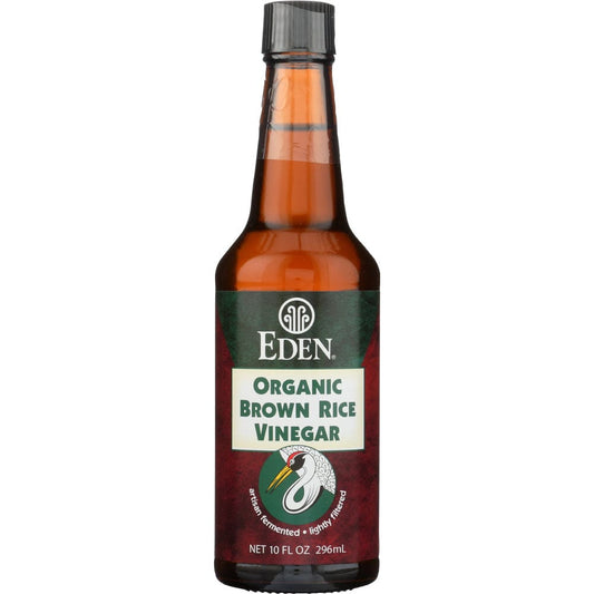 EDEN FOODS: Brown Rice Vinegar Organic 10 oz (Pack of 4) - Vinegars - EDEN FOODS