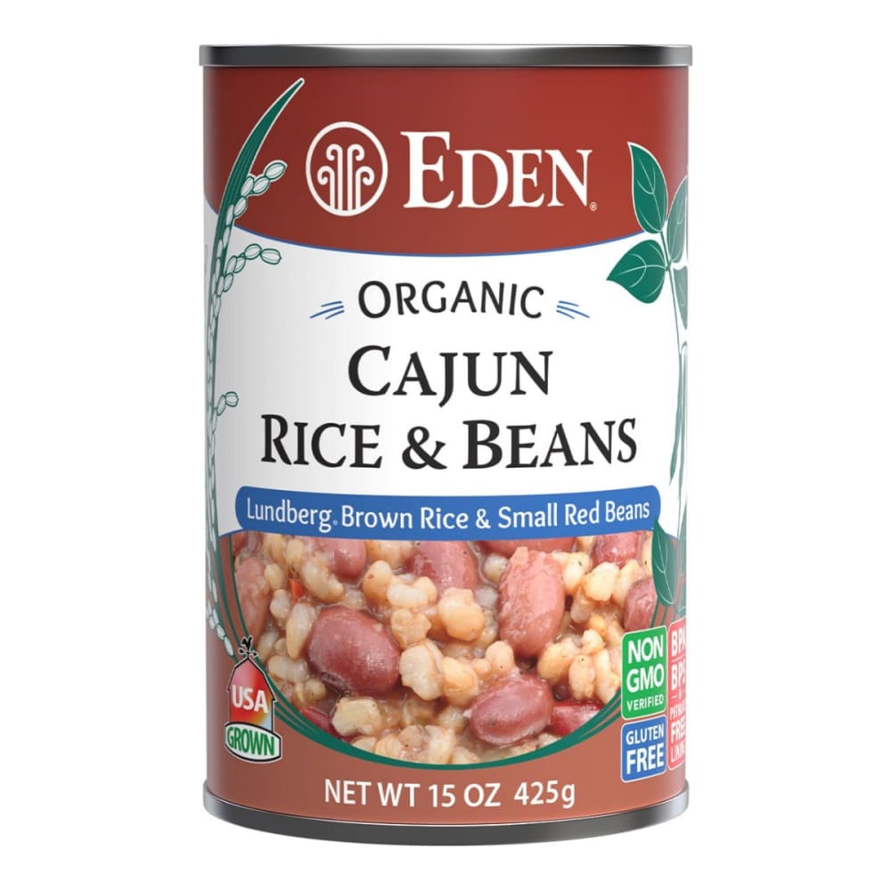 EDEN FOODS: Cajun Rice & Small Red Beans 15 OZ (Pack of 5) - EDEN FOODS