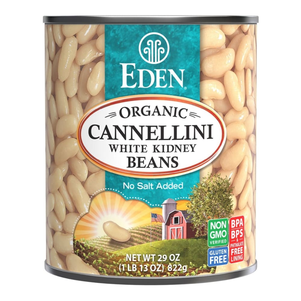 EDEN FOODS: Cannellini (White Kidney) Beans 29 OZ (Pack of 4) - EDEN FOODS