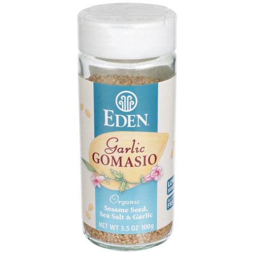 EDEN FOODS: Garlic Gomasio (Sesame Salt) Organic 3.5 OZ (Pack of 5) - EDEN FOODS