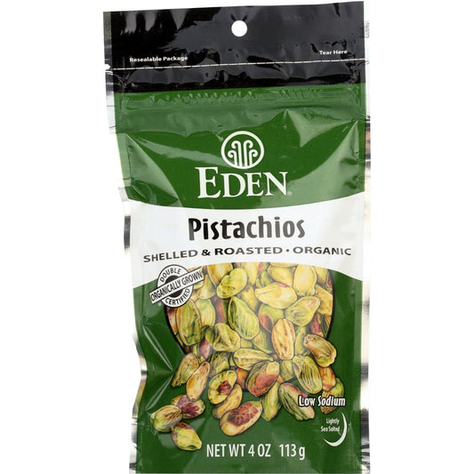 EDEN FOODS: Nut Pistachio Organic 4 oz (Pack of 2) - Nuts - EDEN FOODS