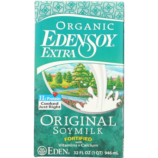 EDEN FOODS: Original Edensoy Extra 32 FO (Pack of 5) - Beverages > Milk & Milk Substitutes - EDEN FOODS