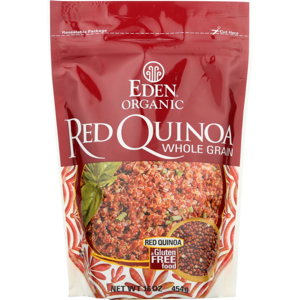 EDEN FOODS: Red Quinoa Organic 16 oz (Pack of 4) - Meal Ingredients > Grains - EDEN FOODS