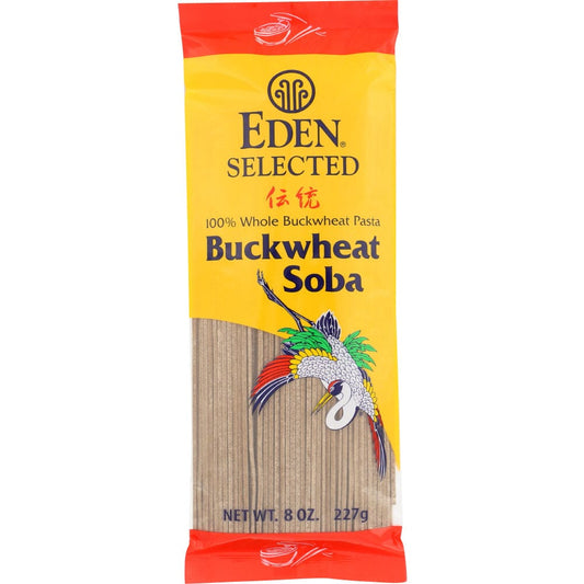 EDEN FOODS: Soba 100% Buckwheat Noodles 8 oz (Pack of 3) - Meal Ingredients > Noodles & Pasta - EDEN FOODS