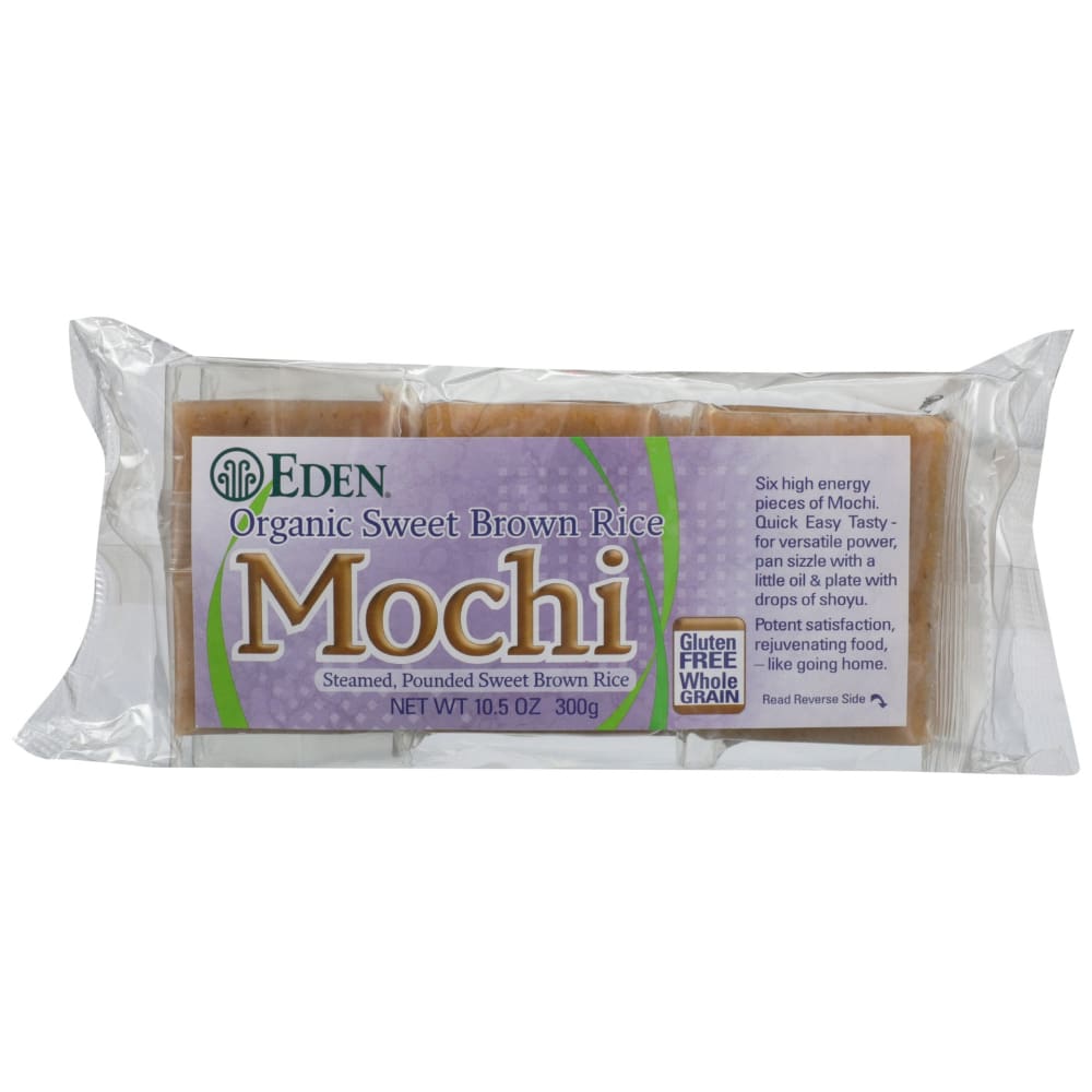 EDEN FOODS: Sweet Brown Rice Mochi Organic 10.5 oz (Pack of 2) - EDEN FOODS