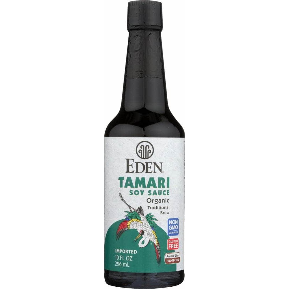 EDEN FOODS Grocery > Pantry > Condiments EDEN FOODS: Tamari Soy Sauce Organic Imported, 10 oz