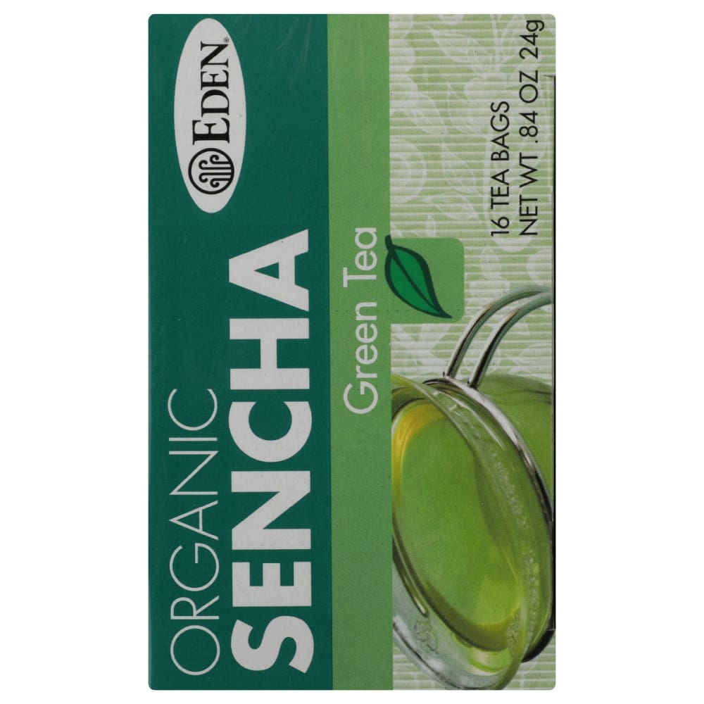 EDEN FOODS: Tea Sencha Green Org 16 bg - Grocery > Beverages > Coffee Tea & Hot Cocoa - Eden Foods