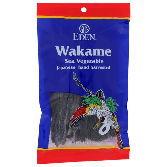 EDEN FOODS: Wakame Sea Vegetable 2.1 oz - Grocery > Vegetables > Seaweed Dried - EDEN FOODS