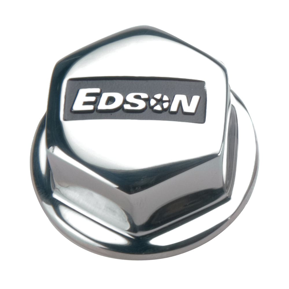 Edson Stainless Steel Wheel Nut - 1-14 Shaft Threads - Boat Outfitting | Steering Systems - Edson Marine