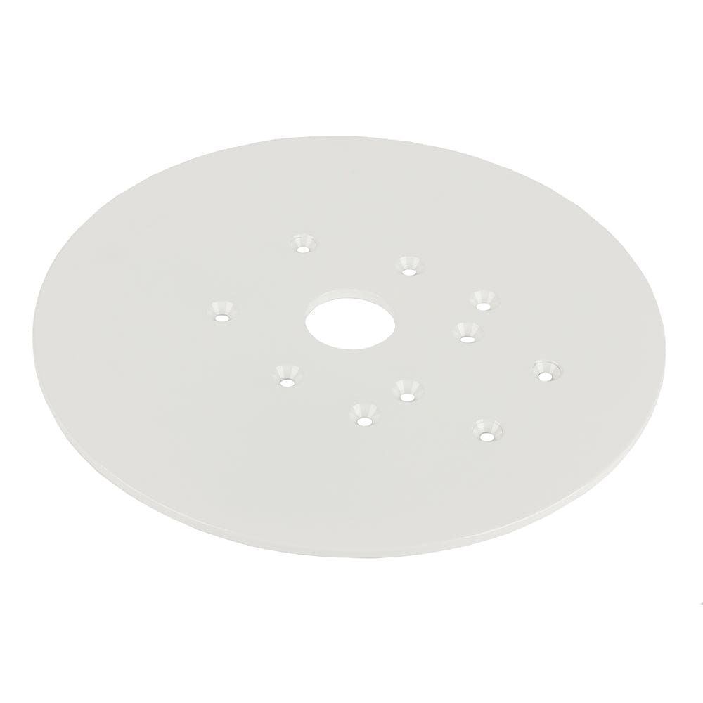 Edson Vision Series Universal Mounting Plate - 10-5/ 8 Diameter w/ No Holes - Boat Outfitting | Radar/TV Mounts - Edson Marine