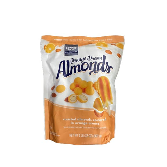 Edward Marc Orange Dream Almonds 32 oz. - Edward Marc