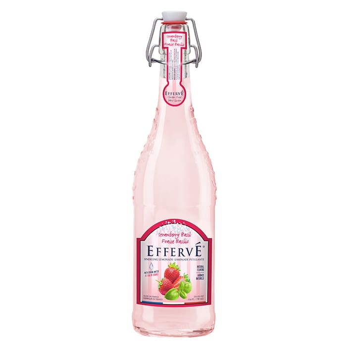 EFFERVE: Strawberry Basil Sparkling Lemonade 25.4 fo (Pack of 4) - Beverages > Juices - EFFERVE