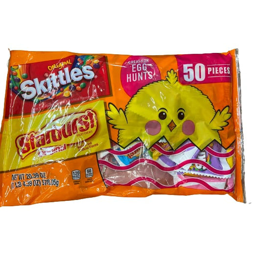 Egg Hunts Egg Hunts Skittles & Starburst, 50 Pieces, 20.39 oz.