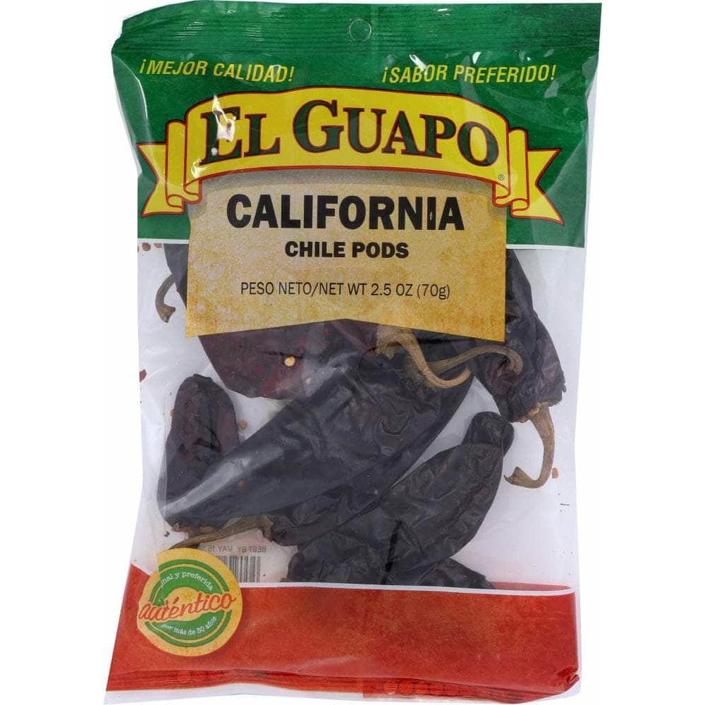 El Guapo El Guapo Spice California Chili Pods, 2.5 oz