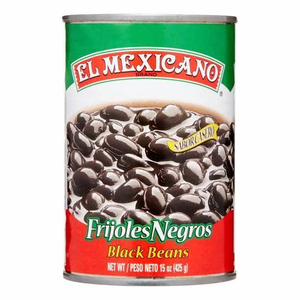 EL MEXICANO Grocery > Pantry > Food EL MEXICANO: Beans Black Whole, 15 oz