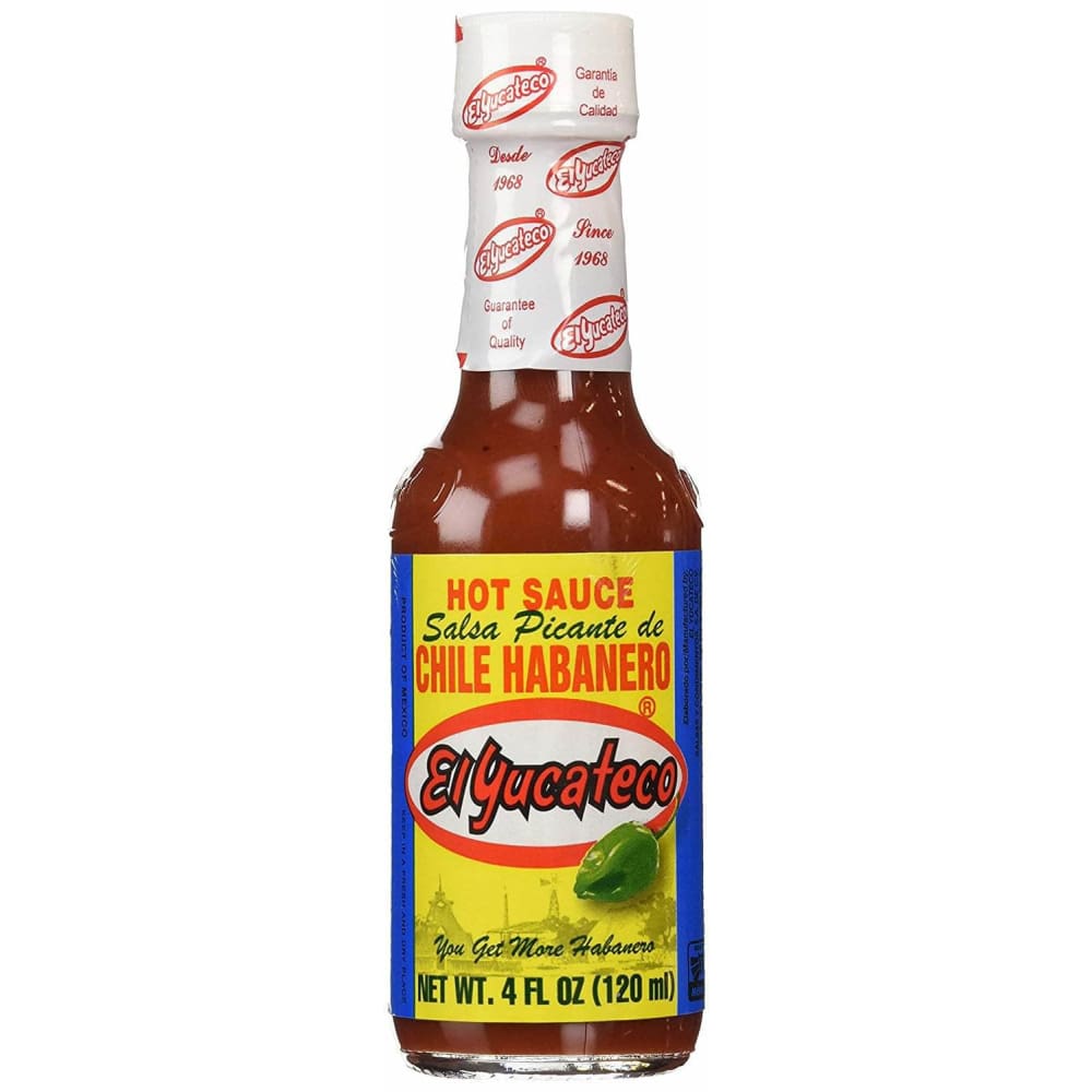 El Yucateco El Yucateco Red Habanero Hot Sauce, 4 Oz