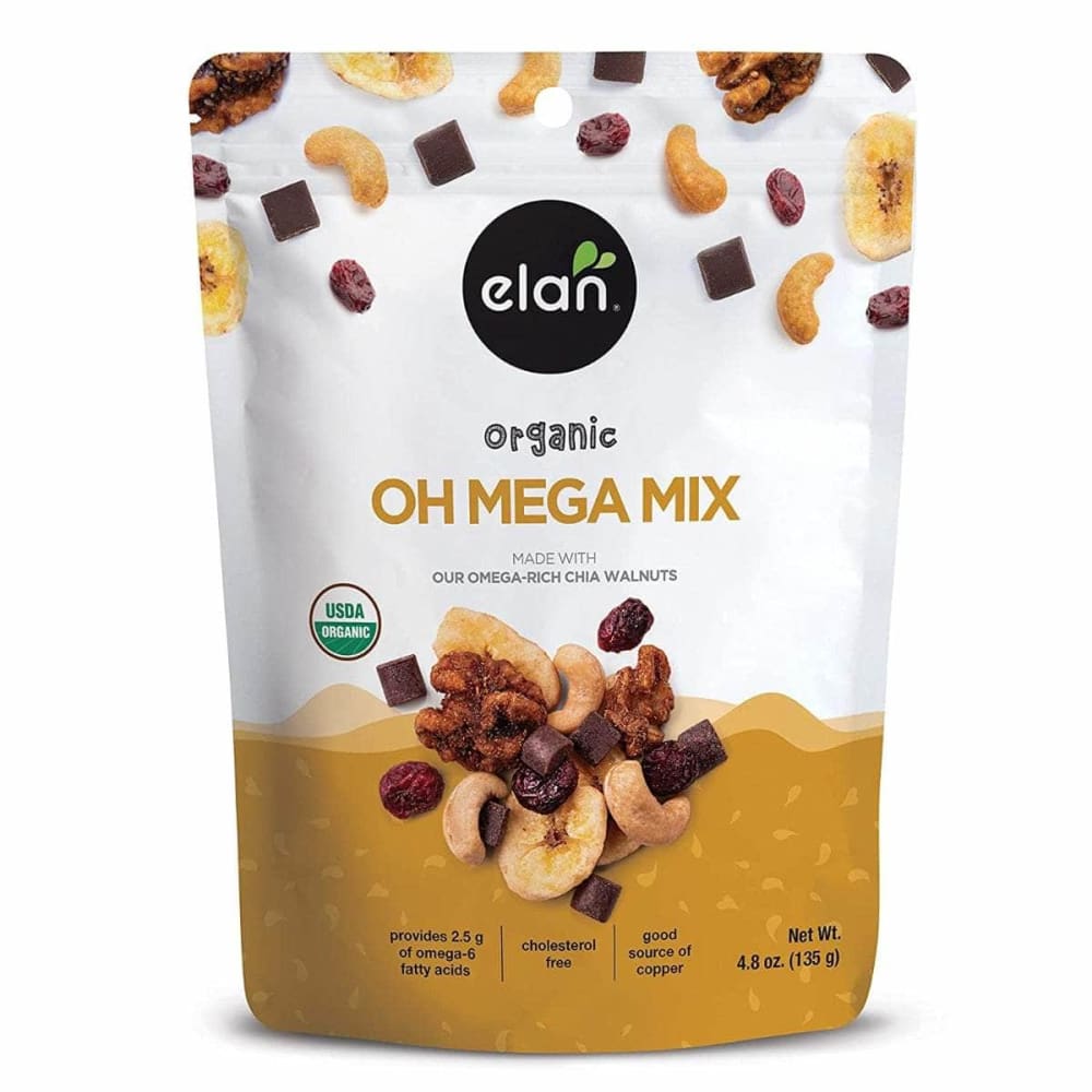 ELAN Grocery > Snacks > Nuts ELAN: Organic Oh Mega Mix, 4.8 oz