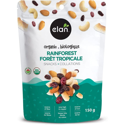 ELAN: Organic Rainforest Mix 5.3 oz (Pack of 5) - Nuts > Trail Mix - ELAN