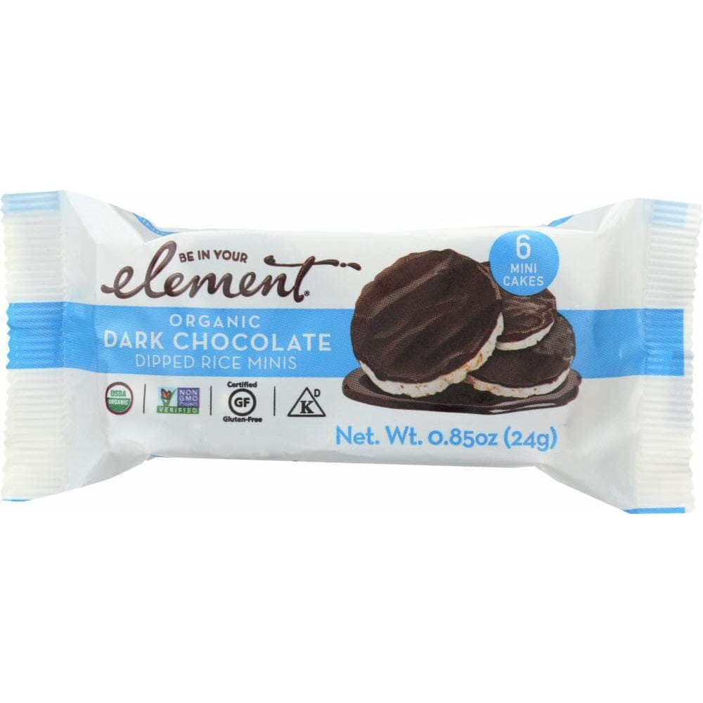 Element Snacks Element Snacks Organic Dark Chocolate Dipped Rice Minis, 0.85 oz