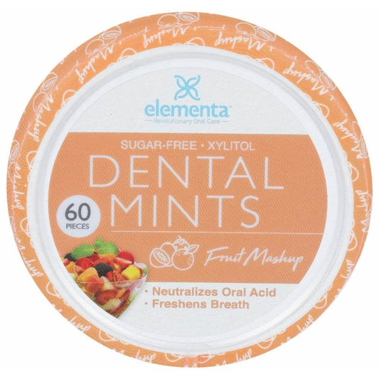 ELEMENTA SILVER Elementa Silver Dental Mints Fruit Mashup, 60 Pc
