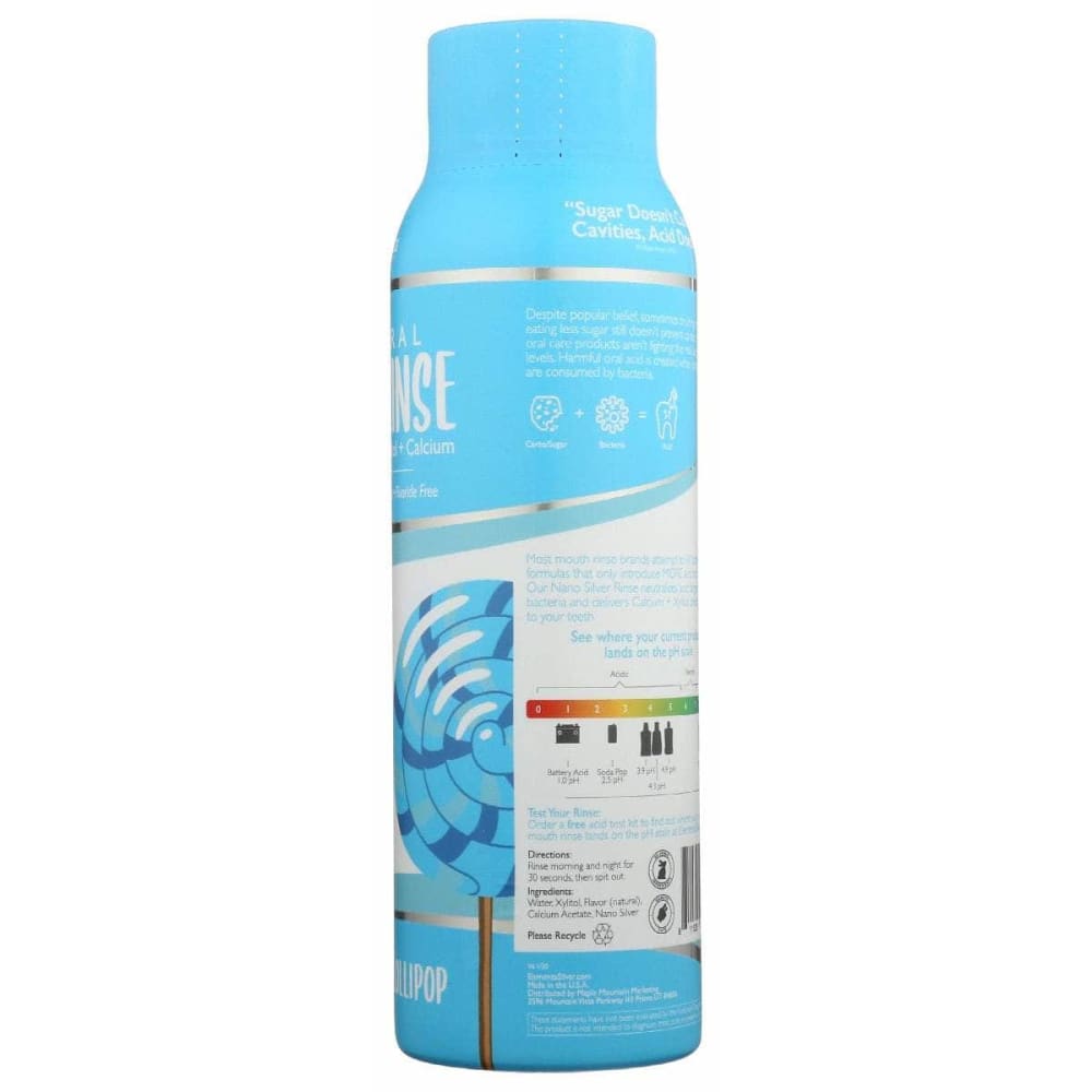 ELEMENTA SILVER Elementa Silver Nano Silver Mouth Rinse Lollipop, 20 Oz