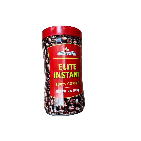 Elite Instant Coffee, 7 oz Jar ShelHealth