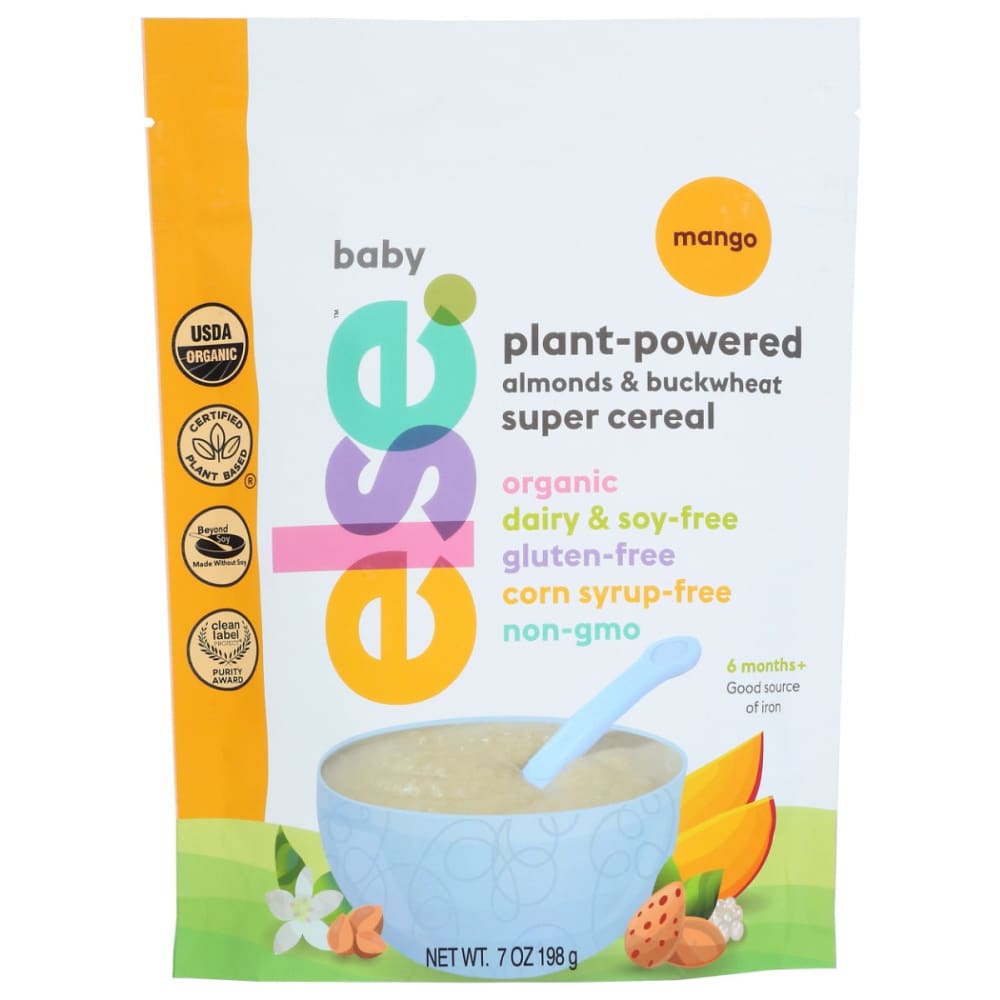 ELSE NUTRITION: Cereal Baby Mango Pb 7 OZ (Pack of 4) - ELSE NUTRITION