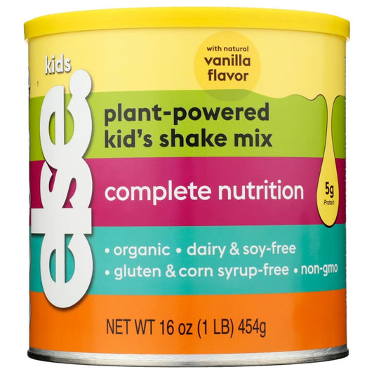 ELSE NUTRITION: Mix Shake Vanilla Plnt Bs 16 OZ - Vitamins & Supplements > Miscellaneous Supplements - ELSE NUTRITION