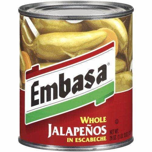 EMBASA EMBASA Whole Jalapeno Peppers In Escabeche, 26 oz