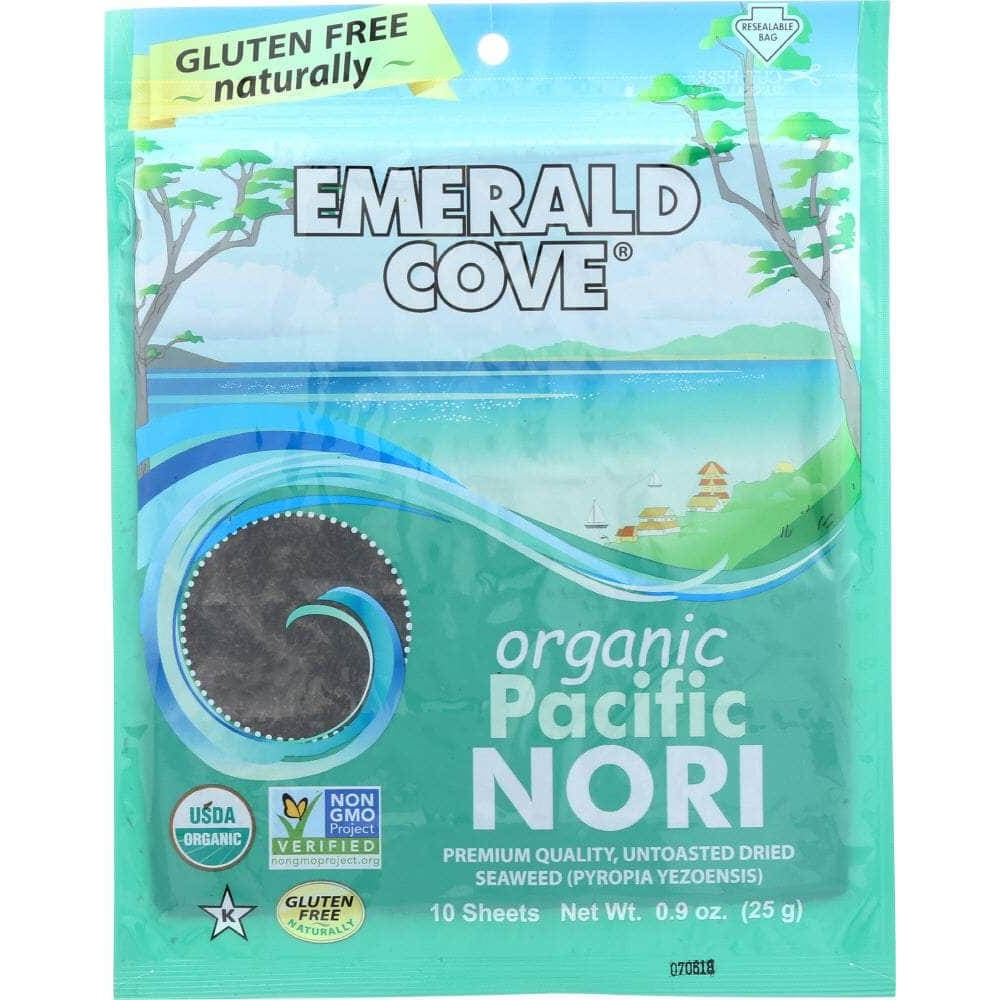 Emerald Cove Emerald Cove Organic Untoasted Nori Sheets, 10 pc