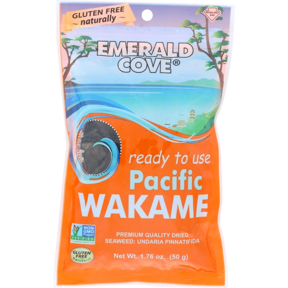 EMERALD COVE: Sea Veg Wakame Org 1.76 oz - Grocery > Snacks > Nuts > Seaweed Dried - EMERALD COVE