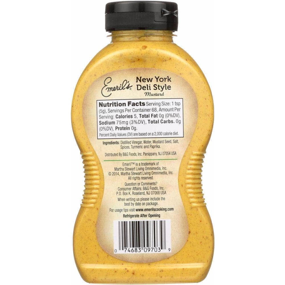 Emerils Emerils New York Deli Style Mustard, 12 oz