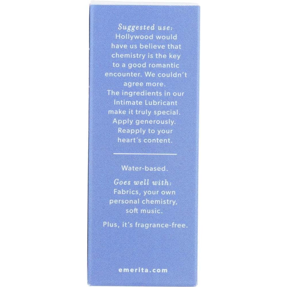 EMERITA Emerita Natural Lubricant With Vitamin E, 2 Oz