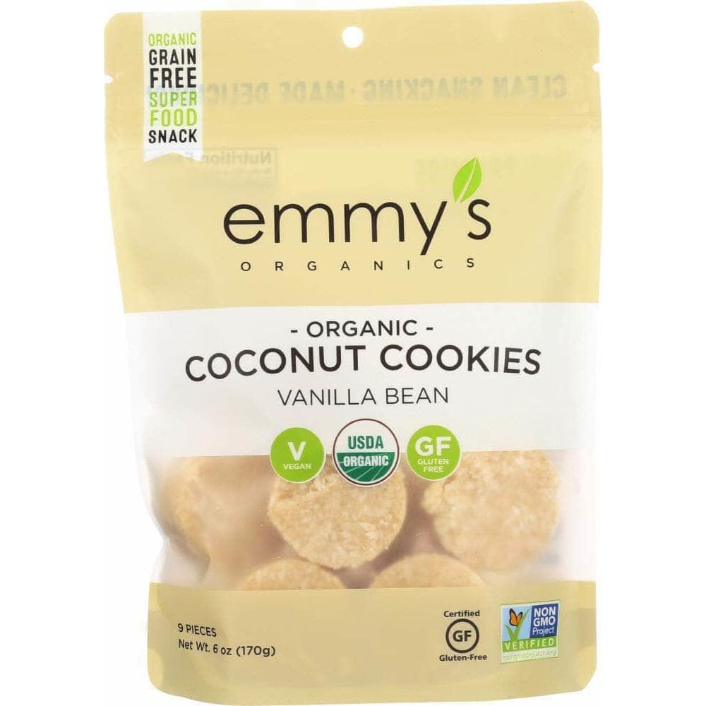 Emmys Organics Emmys Organics Coconut Vanilla Macaroons, 6 oz